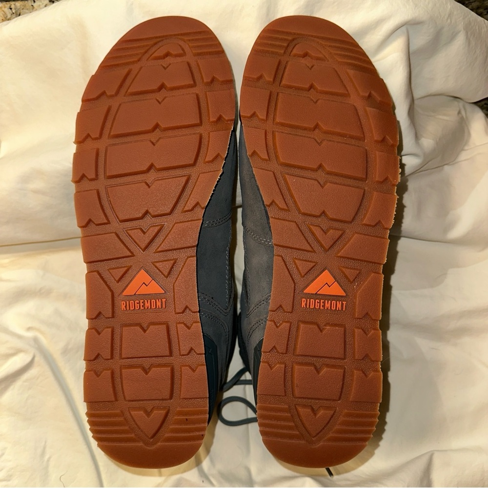 Men's Blue/Grey Sneaker Boots - Picture 4 of 5